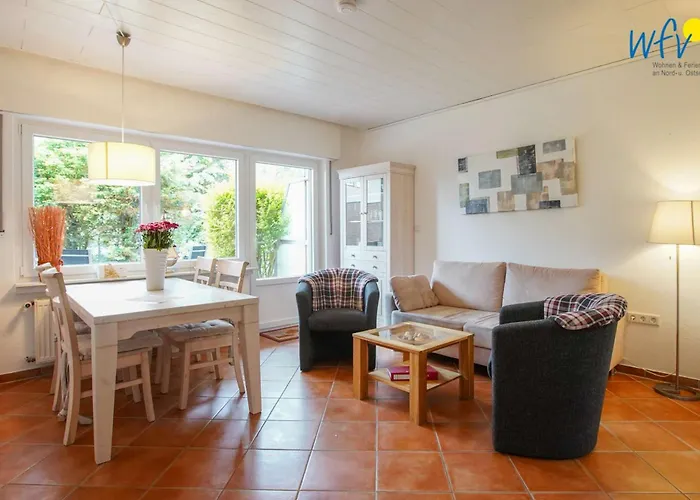 Haus Kiebitzdelle-westduenen 1 Suedstrand Duene 1 Daire